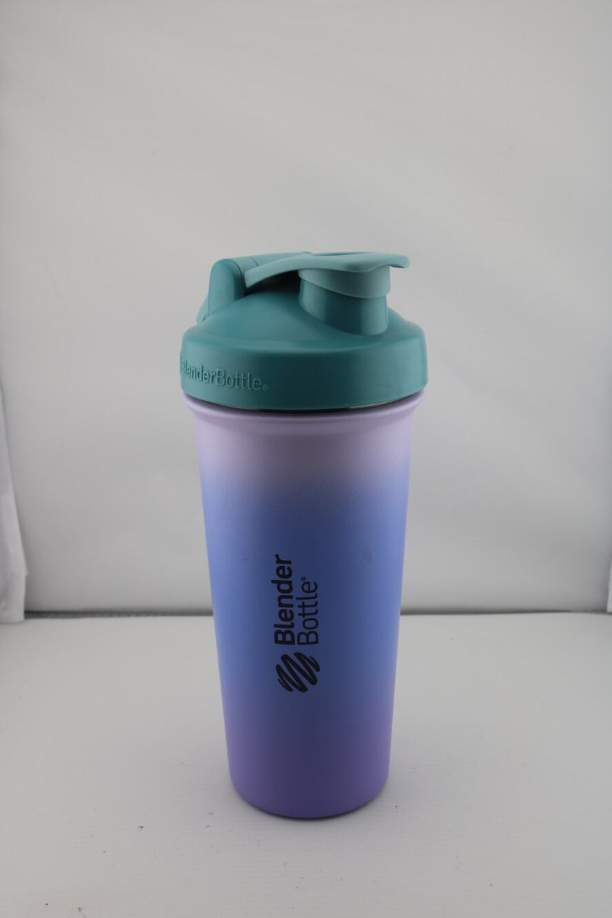 BlenderBottle Strada Sleek 25 oz Insulated Stainless Steel Shaker Lavender Ombre